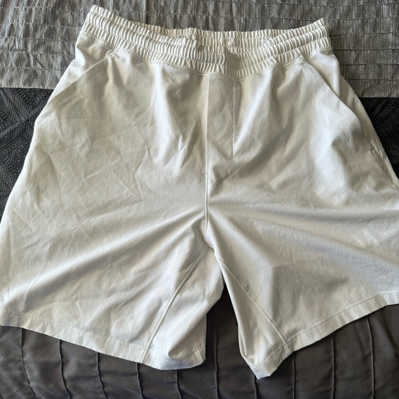 lululemon athletica Shorts Mens 7 White Lululemon Shorts Poshmark